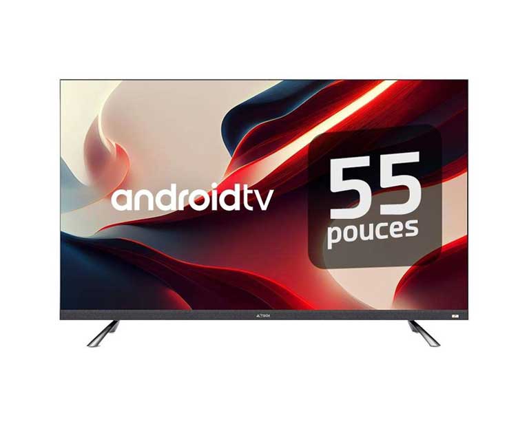 Télévision Astech 55″ Pouces TV Led Smart TV Android TV