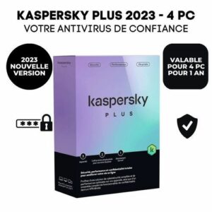 Kaspersky plus Antivirus Internet Security 4 poste 2025