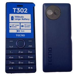 TECNO | T302 Dual Sim – Caméra et lampe torche Fm, haut-parleur