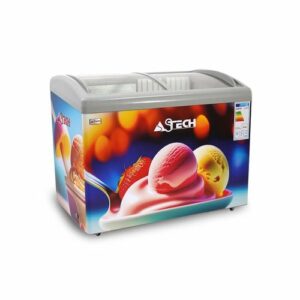 CONGELATEUR HORIZONTAL VITRINE ASTECH FH400VD 400L