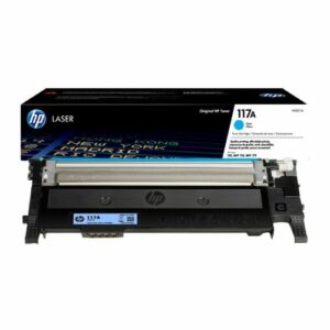 HP 117A W2071A Toner Cyan Authentique, 700 pages