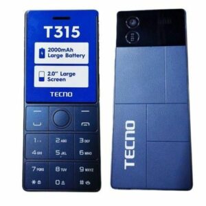 Tecno T315 Dual Sim avec caméra et lampe torche Fm, haut-parleur