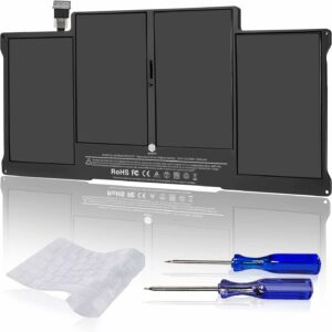 Batterie de Remplacement pour ordinateur portable pour Batterie MacBook Air 13 pouces A1466 (mi-2012,mi-2013,début 2014,2015,2017) A1369 