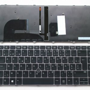 Rétroéclairé AZERTY Clavier pour HP EliteBook 840 G3; 745 G3