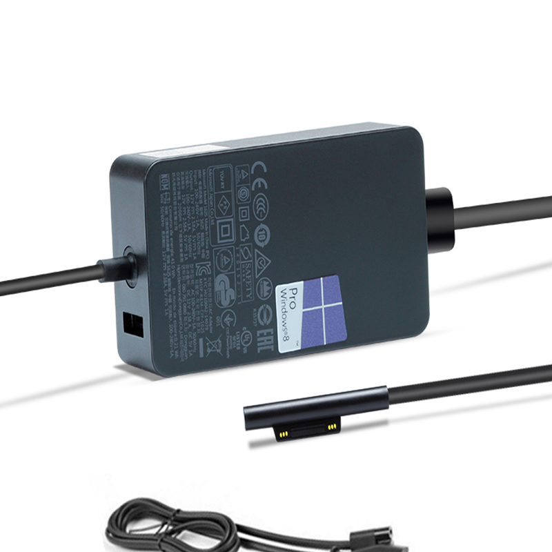 65W Chargeur Surface Pro Alimentation Adaptateur Secteur
