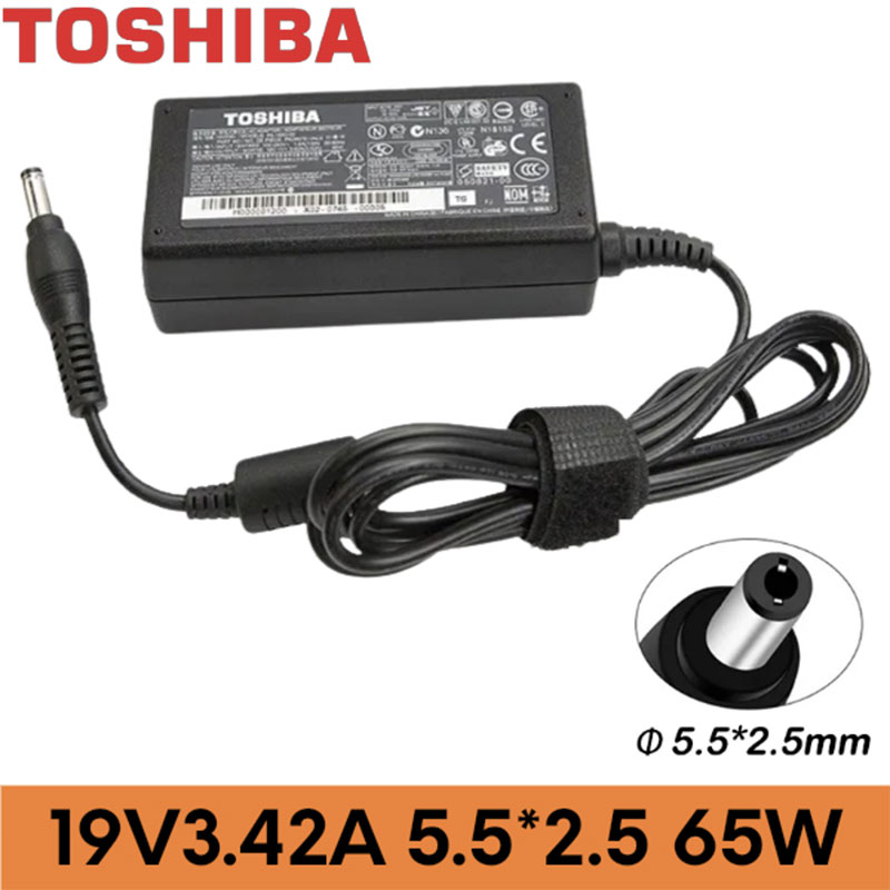 19V 3.42A Chargeur Pour Toshiba Satellite