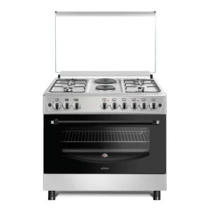 CUISINIERE ASTECH EL42GEL 90/60 6FEUX 4F GAZ & 2F ELECTRIC