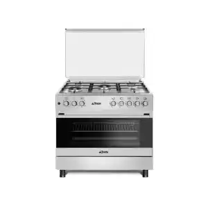 CUISINIERE ASTECH CK96MS 90/60 5FEUX FULL OPTION VENTILO + ECRAN