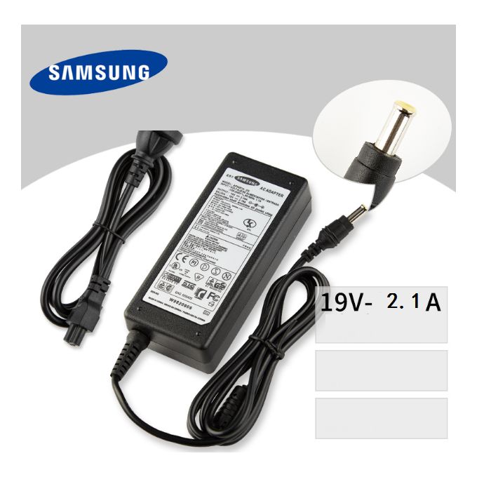 19V 2,1A 40W Chargeur Adaptateur pour Samsung ø5.5*3.0mm
