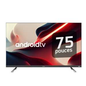 TELEVISEUR ASTECH 75LX300Q ANDROID SOUNDBAR 75″