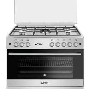 CUISINIERE ASTECH CK92ACFRM 5FEUX FULL OPTION MINUTERIE