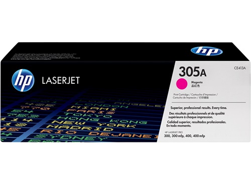 CARTOUCHE IMPRIMANTE HP LASER JET 305A Rose CE411A