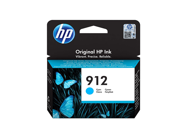 cartouche hp 912 cyan pour hp officejet-8010-8020