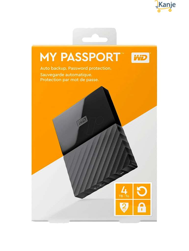 Disque dur externe WD My passport 4To
