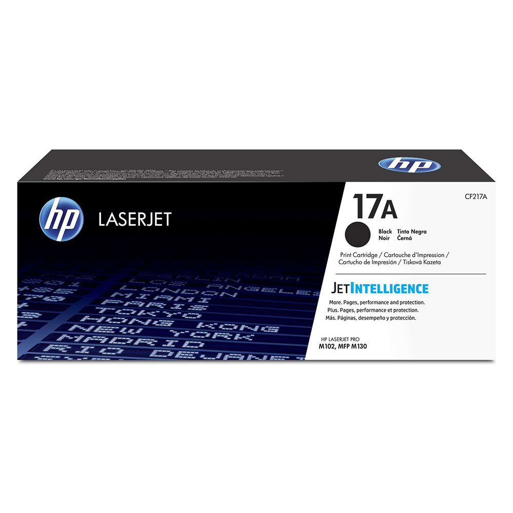 HP 17A LaserJet Cartouche de toner noir Authentique – CF217A