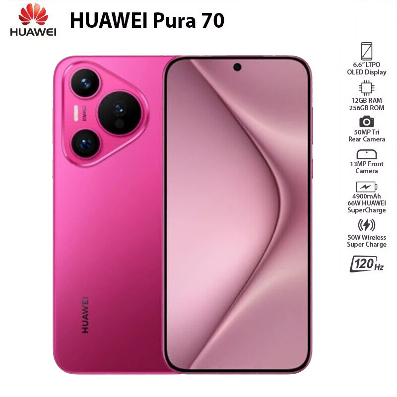 HUAWEI Pura 70 – RAM 12GB + stockage 256GB