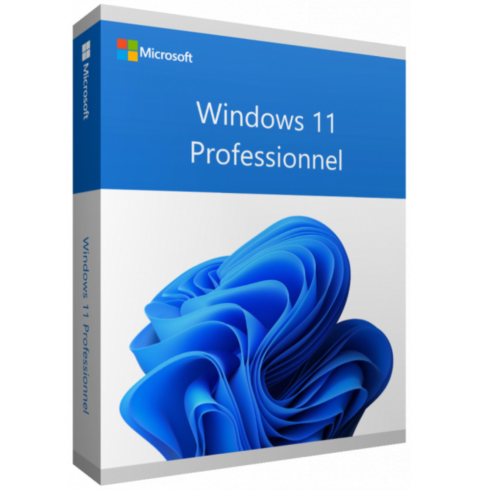 Microsoft Windows 11 Professionnel 64 bits francais (Licence originale )