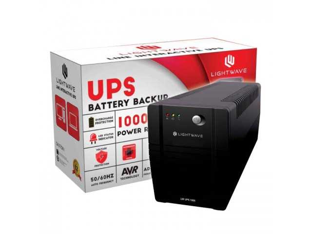 ONDULEUR LIGHTWAVE 1000 VA
