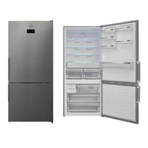 REFRIGERATEUR ASTECH FC675CM COMBINE 3T GM NO FROST INOX