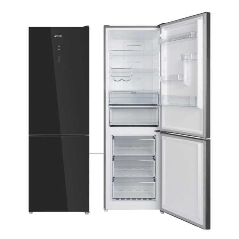 REFRIGERATEUR ASTECH FC387BLK-VE COMBINE 4T GM NOIR