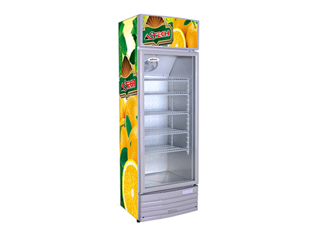 REFRIGERATEUR ASTECH VITRINE FV384AC 1PORTE
