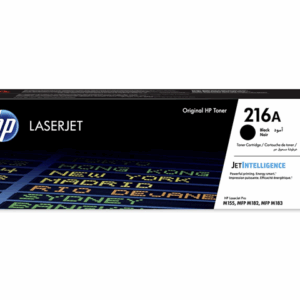 HP 216A W2412A Cartouche Toner noir Authentique pour HP LaserJet Pro M182n / M183fw, Taille Unique